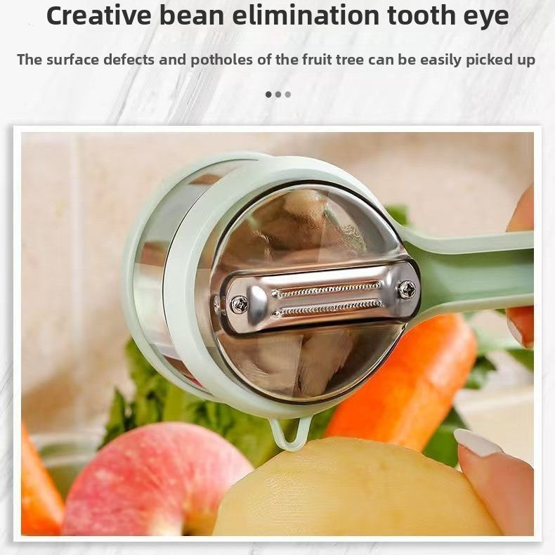 Fruit peeler for household use
