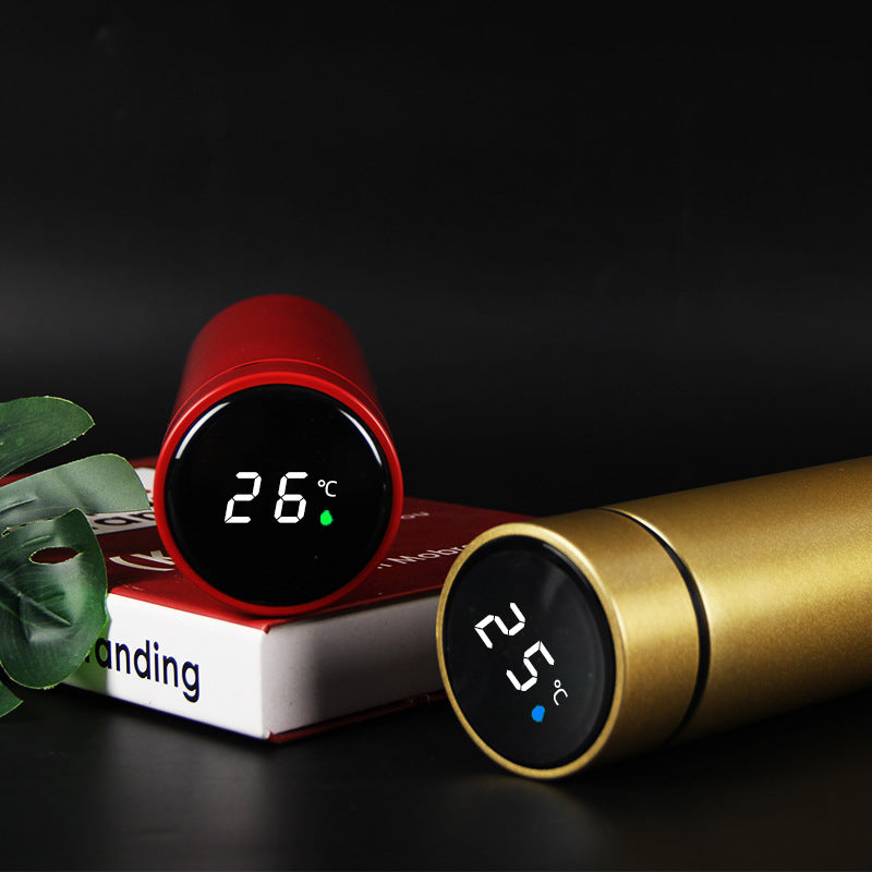 Stainless Steel Smart Temperature Display Thermos Cup