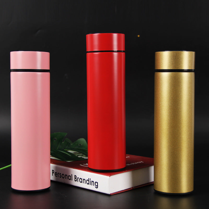 Stainless Steel Smart Temperature Display Thermos Cup