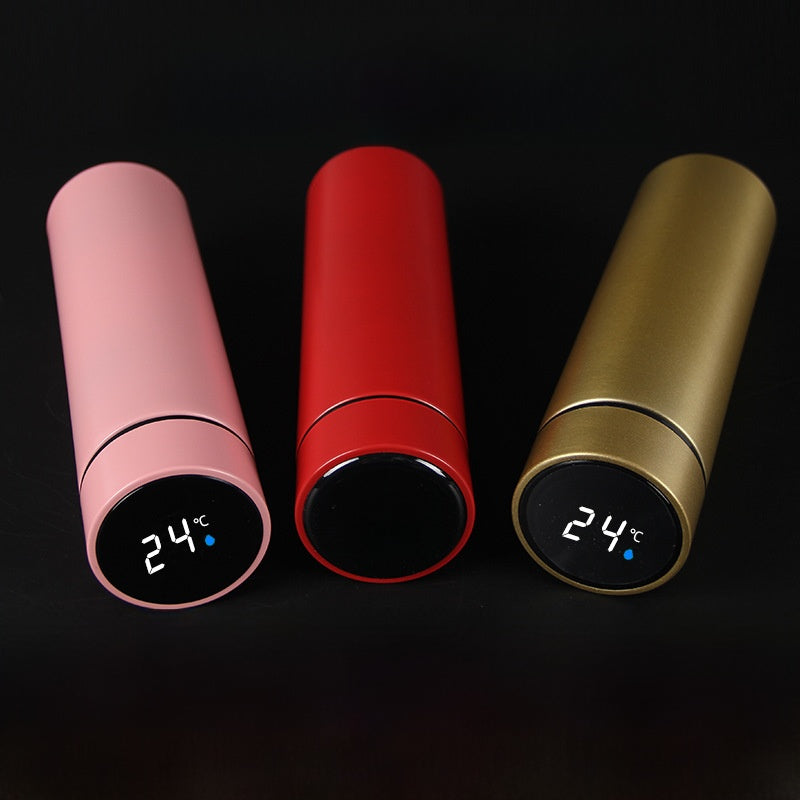 Stainless Steel Smart Temperature Display Thermos Cup