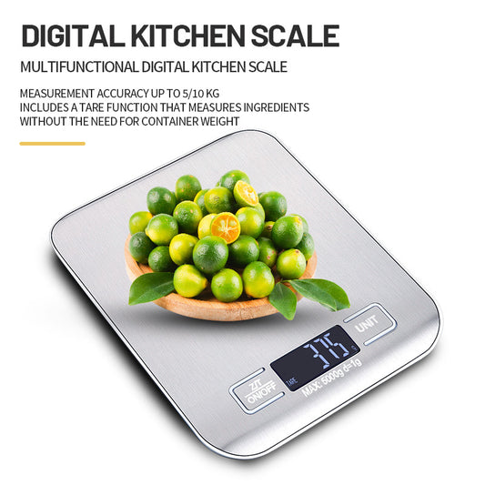 Stainless Steel Digital Kitchen Scale